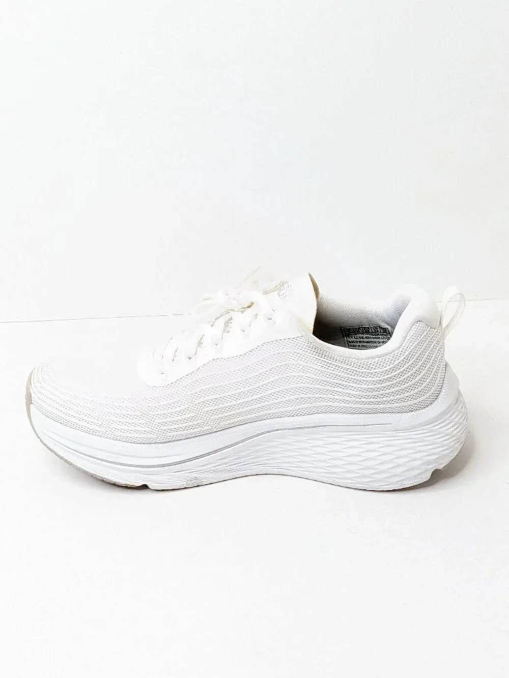 Skechers Go Run Athletic Memory Foam Sneakers White Women's 6